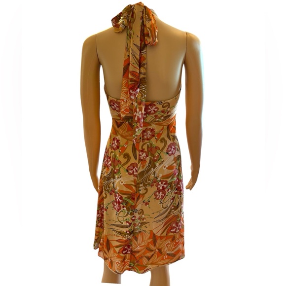 🎁 Kay Unger Gorgeous & Fun Halter Dress Size 2 - Picture 4 of 5